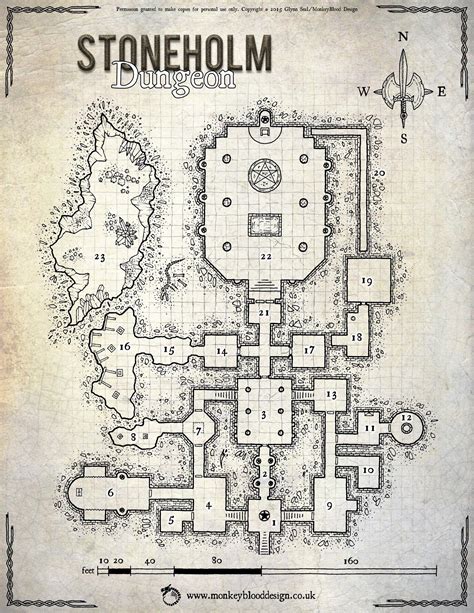 Dungeons And Dragons Printable Maps Free