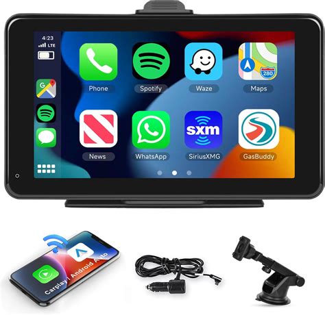 Amazon Podofo Wireless Carplay Car Stereo Portable Car Play And