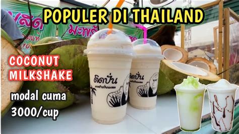 Belum Banyak Pesaing Jus Kelapa Muda Kekinian Ide Jualan Minuman Viral