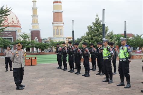 Hari Jadi Majalengka Ke 533 Polres Majalengka Lakukan Pengamanan Rapat