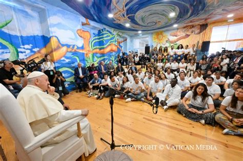 Viaje Apost Lico A Portugal Encuentro Con Los J Venes De Scholas