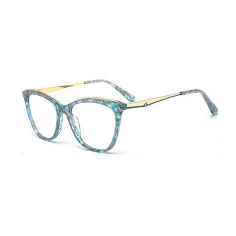 Gd Customer Logo Fashion Style Lamination Acetateandmetal Eyewear Optical