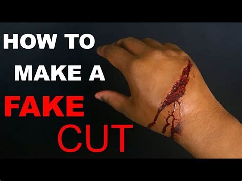 Fake Cut Makeup