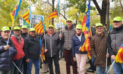 Asaja Asaja Valencia Ava Se Concentra En Madrid Contra Una Pac Que