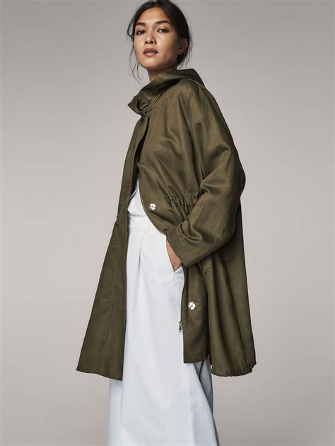 Fall Winter 2017 Womens HOODED PARKA At Massimo Dutti For 150