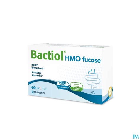 Bactiol Hmo Fucose Caps Metagenics Online Kopen Of Afhalen In