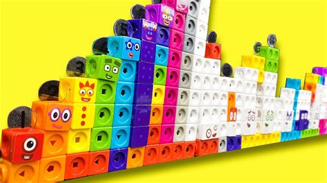 Numberblocks DIY Building Mathlink Cubes 1 To 20 Numberblocks Cube