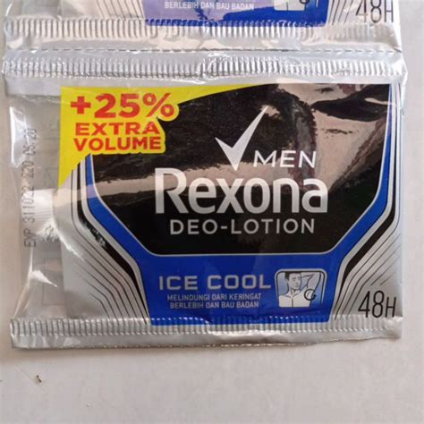 Jual Rexona Men Deo Lotion Ice Cool Sachet Shopee Indonesia