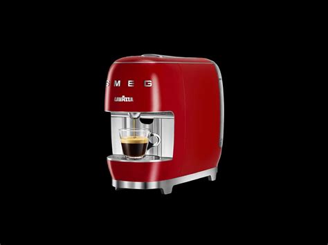 Lavazza A Modo Mio Smeg Elegant Coffee Machine Creates Authentic