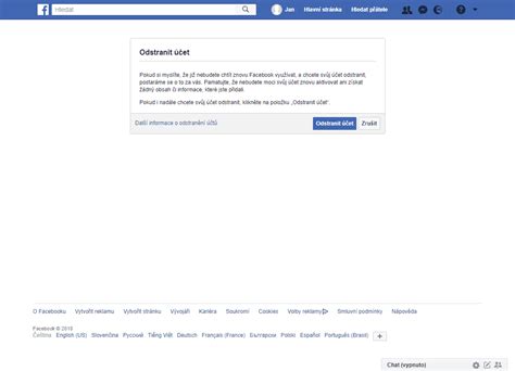 N Vod Krok Za Krokem Jak Deaktivovat Nebo Smazat Et Na Facebooku