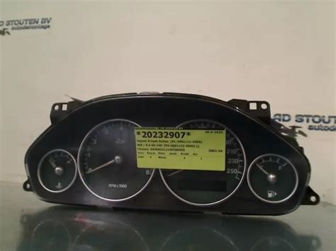 COMPTEUR DE VITESSE Jaguar X Type Sedan 3 0 V6 24V WB 2001 1X4F10849