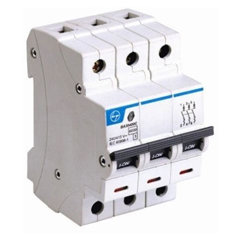 Wall Mounted Shock Resistant Electrical Way Ampere Mcb Switch At