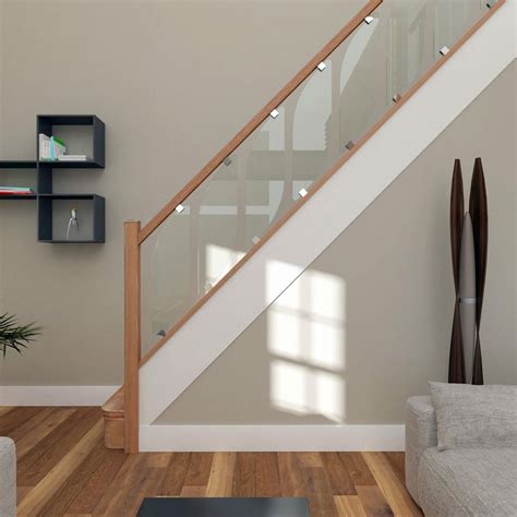 Modern Indoor Stair Railing Kits Systems For Your Inspiration 17