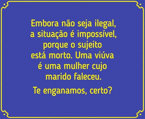 Teste Charadas Diferentes Que V O Desafiar O Seu Bom Senso Incr Vel