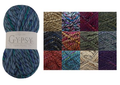 King Cole 100g Ball Gypsy Super Chunky Knitting Yarn Soft Acrylic Wool