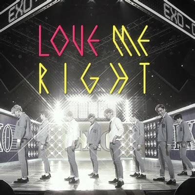 Exo Love Me Right Single Dsign Music