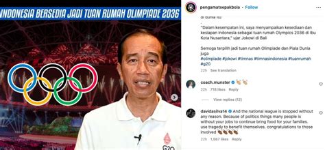 Presiden Jokowi Umumkan Indonesia Siap Jadi Tuan Rumah Olimpiade