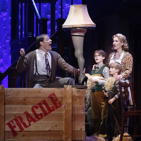 ‘a Christmas Story The Musical Faithful To Films Spirit The Boston