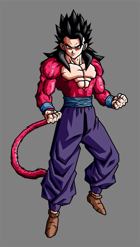 Gohan Ssj4 Adult Gt By Hsvhrt On Deviantart