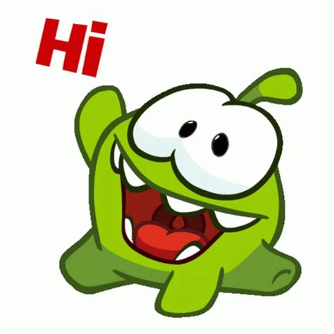 Bye Om Nom Sticker Bye Om Nom Cut The Rope Discover Share Gifs Artofit