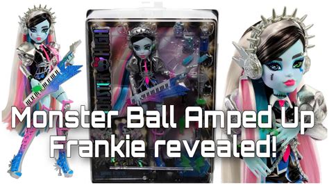 MONSTER HIGH NEWS G3 Monster Ball Amped Up Frankie Play Set Doll