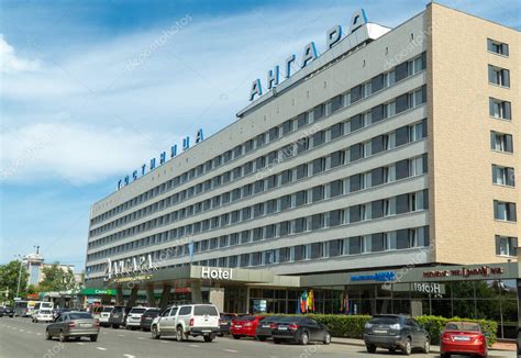 Rusia Irkutsk Agosto De El Complejo Hotelero Angara Es El Hotel