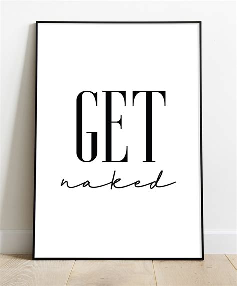 Cuadro Get Naked Comprar En Marnie Arte