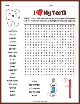 Dental Chart Notes Template Printable Word Searches NBKomputer