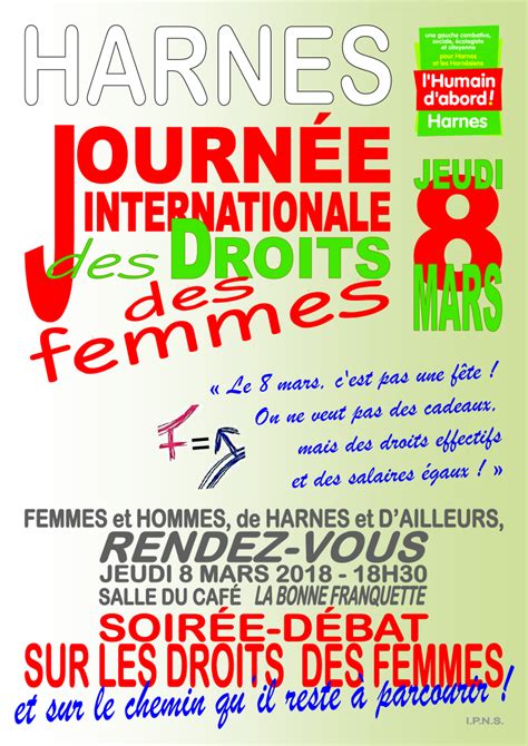 8 Mars Journée Internationale Des Droits Des Femmes