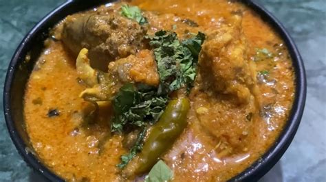 Home Made Chicken Curry Youtube