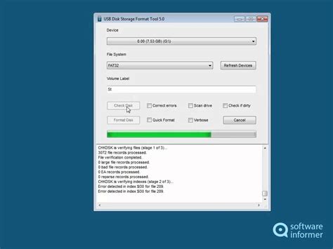USB Disk Storage Format Tool Video Demo YouTube