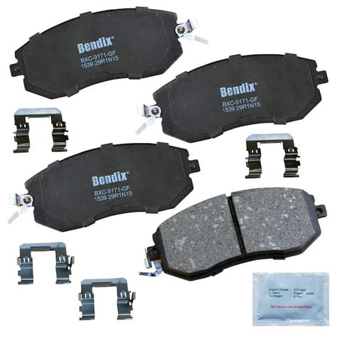 Bendix Premium Copper Free Disc Brake Pad Set CFC1539 The Home Depot