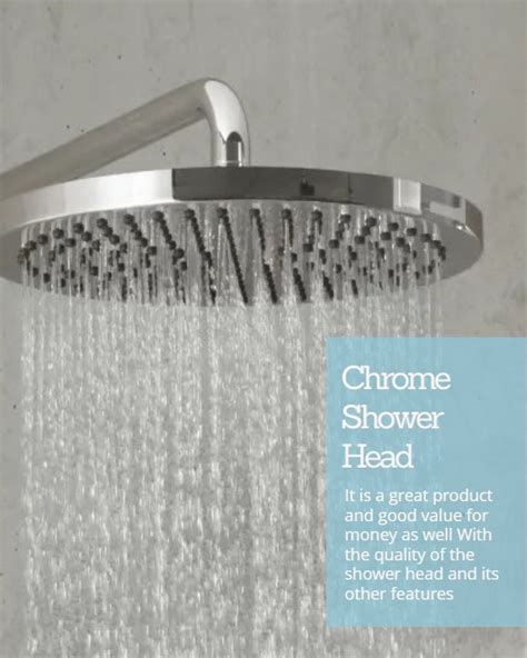 Shop the Best Chrome Shower Head at Fontana Showers