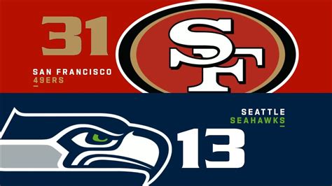 49ers Vs Seahawks 31 13 Nueva Victoria Resumen Del Juego 11 De Los