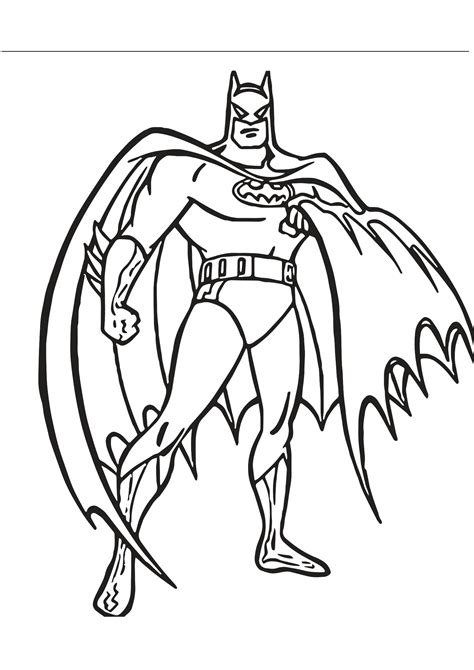 Coloriages Batman à imprimer