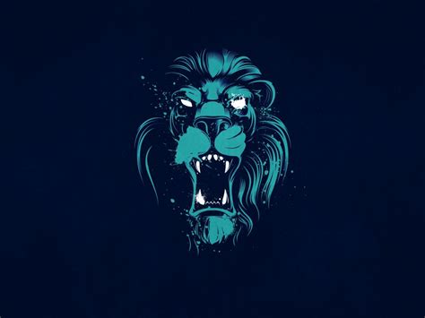 Lion Minimal Wallpapers - Wallpaper Cave