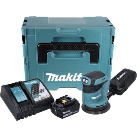 Makita DBO 180 RT1J Akku Exzenterschleifer 18 V 125 Mm 1x Akku 5 0 Ah