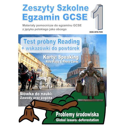 Zeszyty Szkolne 1 Gcse Z Polskiego Księgarnia Uk