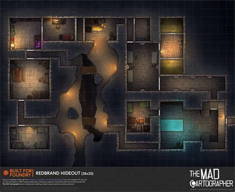 [28x20] Free Map Redbrand Hideout R Elchrpgfantasy