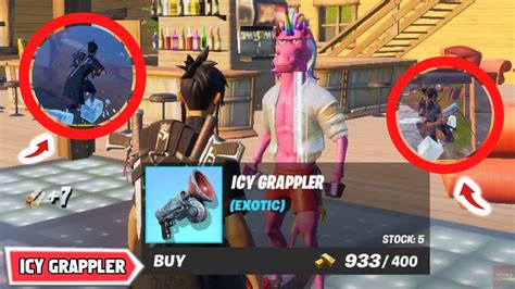 How To Get Ice Grappler Icy Grappler In Fortnite Fortnite Icy