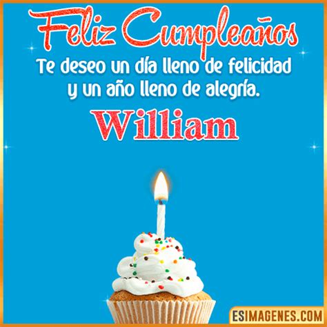 Feliz Cumplea Os William Tarjetas Y