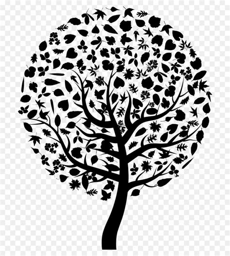 Family Tree Silhouette Vector at Vectorified.com | Collection of Family ...