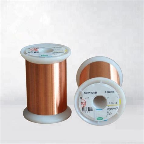 UEW 155 Direct Welding Enamel Magnet Wire Enameled Copper Wire With