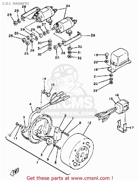 Exploring The Inner Workings Of The Yamaha G1 Golf Cart A Parts Diagram