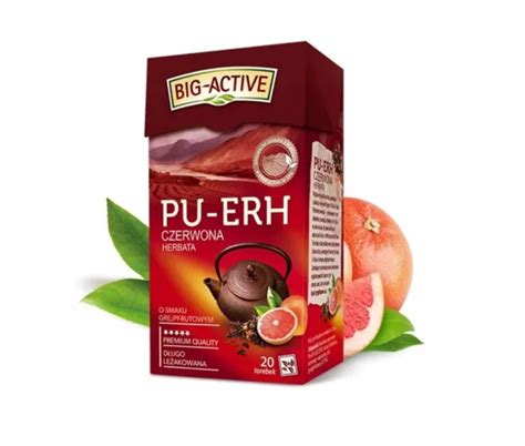 Big Active Pu Erh Herbata Niska Cena Na Allegro Pl