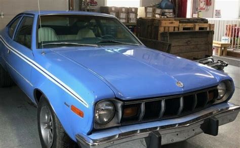 Maxi Blue Survivor: 1974 AMC Hornet X | Barn Finds