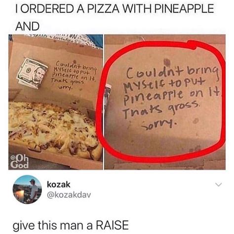 Doubt It Pineapple On Pizza Debate Know Your Meme