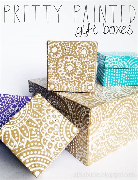Alisaburke Pretty Painted T Boxes