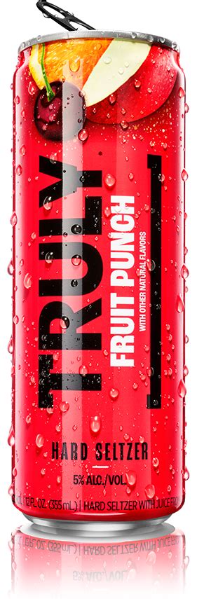 Punch Fruit Punch Truly Hard Seltzer Truly Hard Seltzer