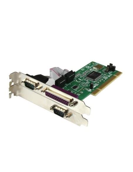 StarTech Tarjeta Adaptadora PCI De 2 Puertos Serie DB9 UART 16550 Y